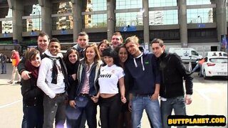 Moglie porca Schläifen op dick