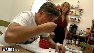 WANKZ - Vent Neukt Zijn Hete Stap Mam!!!