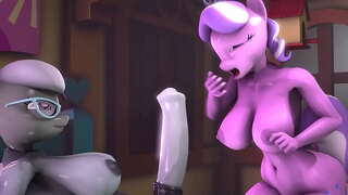 Futa Cuchara de Plata x Diamond Tiara Facefuck-60FPS