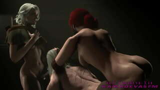 The witcher 3 Հարցումը ոտքով Տղամարդկանց