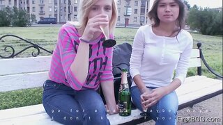 FirstBGG.com - जेन Fox &amp;amp; Bella Donna - तिघांनी करायचा सर्व नैसर्गिक मुली