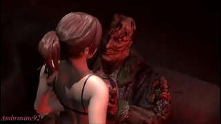 Claire Redfield Nightmare Murt Riaghailt 34 Beòthail-cl