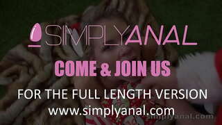 Claudia Macc របស់ XMas រន្ធគូថ-SimplyAnal