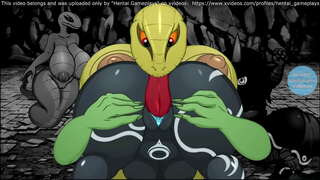 שעד מיידל געץ טאָכעס פאַקט דורך סנייקס פּאָרן שפּיל