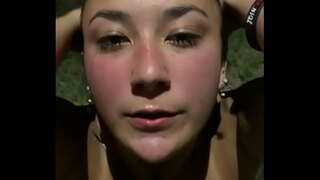 Piss pití děvka Bailey veřejné